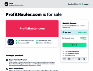 profithauler.com screenshot