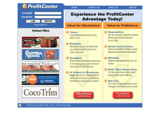 profittraqnetwork.endai.com screenshot