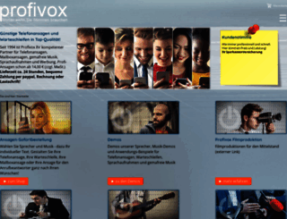 profivox.com screenshot