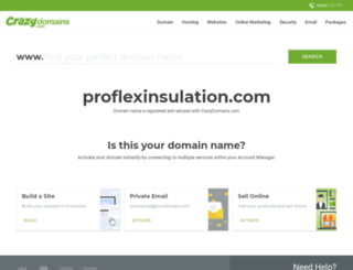 proflexinsulation.com screenshot