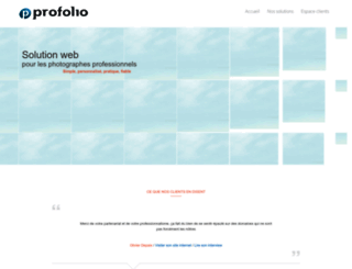 profolio-websitemaker.com screenshot
