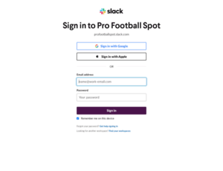 profootballspot.slack.com screenshot