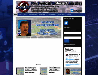 profootballwriters.org screenshot