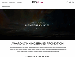 proforma.com screenshot