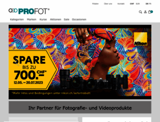profot.ch screenshot