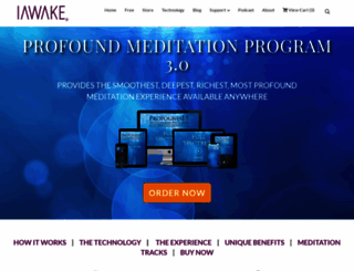 profoundmeditationprogram.com screenshot