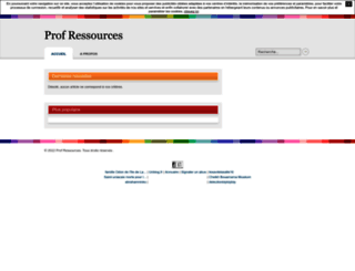profressources.unblog.fr screenshot