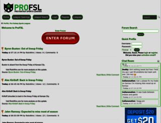 profsl.com screenshot