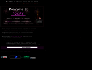 proft.org screenshot