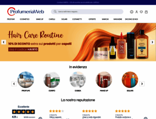profumeriaweb.com screenshot
