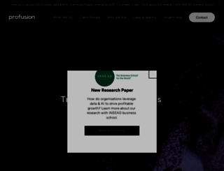 profusion.com screenshot