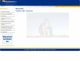 profuturognp-pensiones.com.mx screenshot