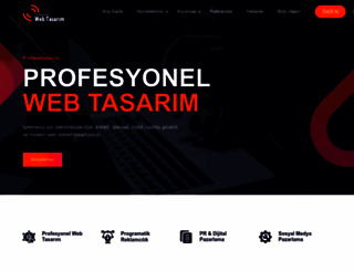 profwebtasarim.com screenshot