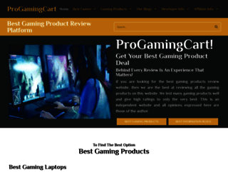 progamingcart.com screenshot
