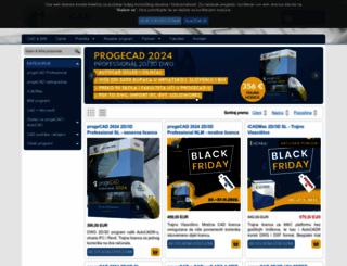 progecad.com.hr screenshot