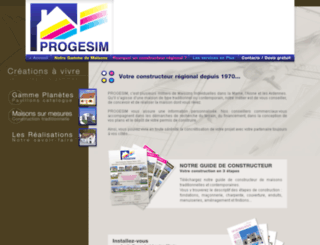 progesim.com screenshot