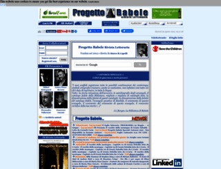 progettobabele.it screenshot