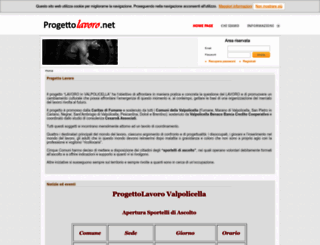 progettolavoro.net screenshot