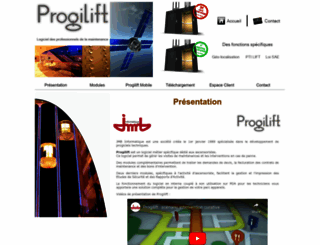 progilift.fr screenshot