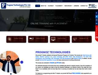 prognoztech.com screenshot