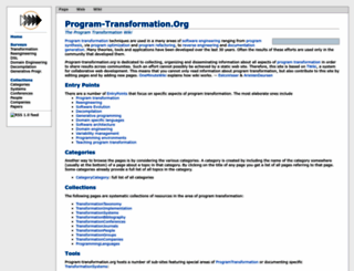 program-transformation.org screenshot