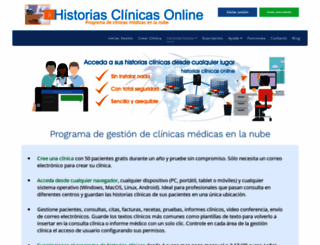 programahistoriasclinicas.com screenshot