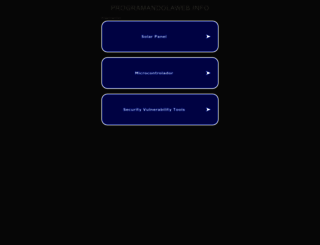 programandolaweb.info screenshot