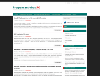 programantivirus.ro screenshot