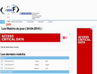 programme2foot.com screenshot