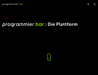 programmier.bar screenshot