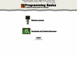 programmingbasics.org screenshot