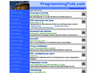 programmingtuts.com screenshot