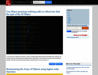 programmingunit.com screenshot