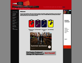 programyourkeys.com screenshot