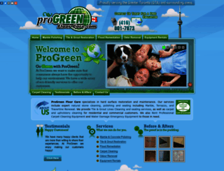 progreenfloorcare.com screenshot