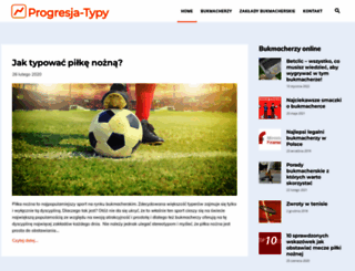 progresja-typy.com screenshot