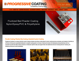 progressive-coating.com screenshot