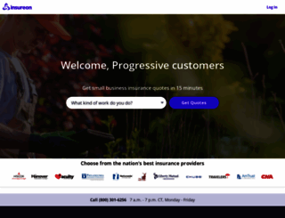 progressive.insureon.com screenshot