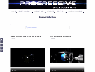 progressivebroadcast.com screenshot