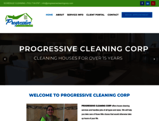 progressivecleaningcorp.com screenshot