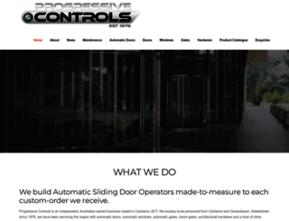 progressivecontrols.com.au screenshot