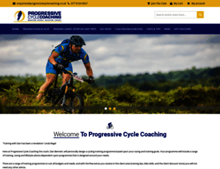 progressivecyclecoaching.co.uk screenshot