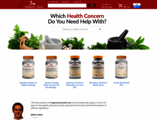 progressivehealth.com screenshot