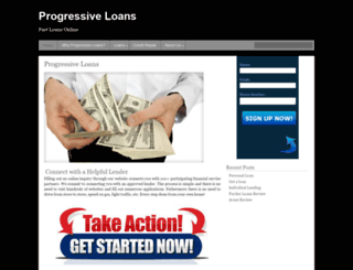 progressiveloans.org screenshot
