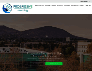 progressiveneuroandsleep.com screenshot
