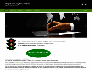 progressivepayrollsolutions.com screenshot