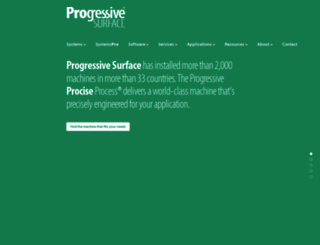progressivesurface.com screenshot
