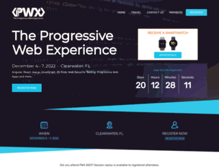 progressivewebexperience.io screenshot