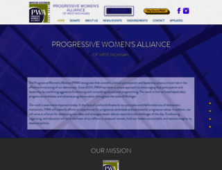progressivewomensalliance.org screenshot