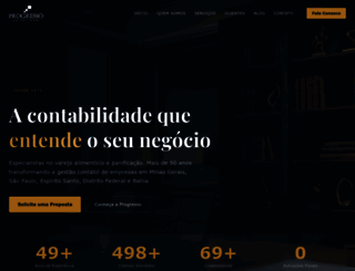 progressocontabilidade.com.br screenshot
